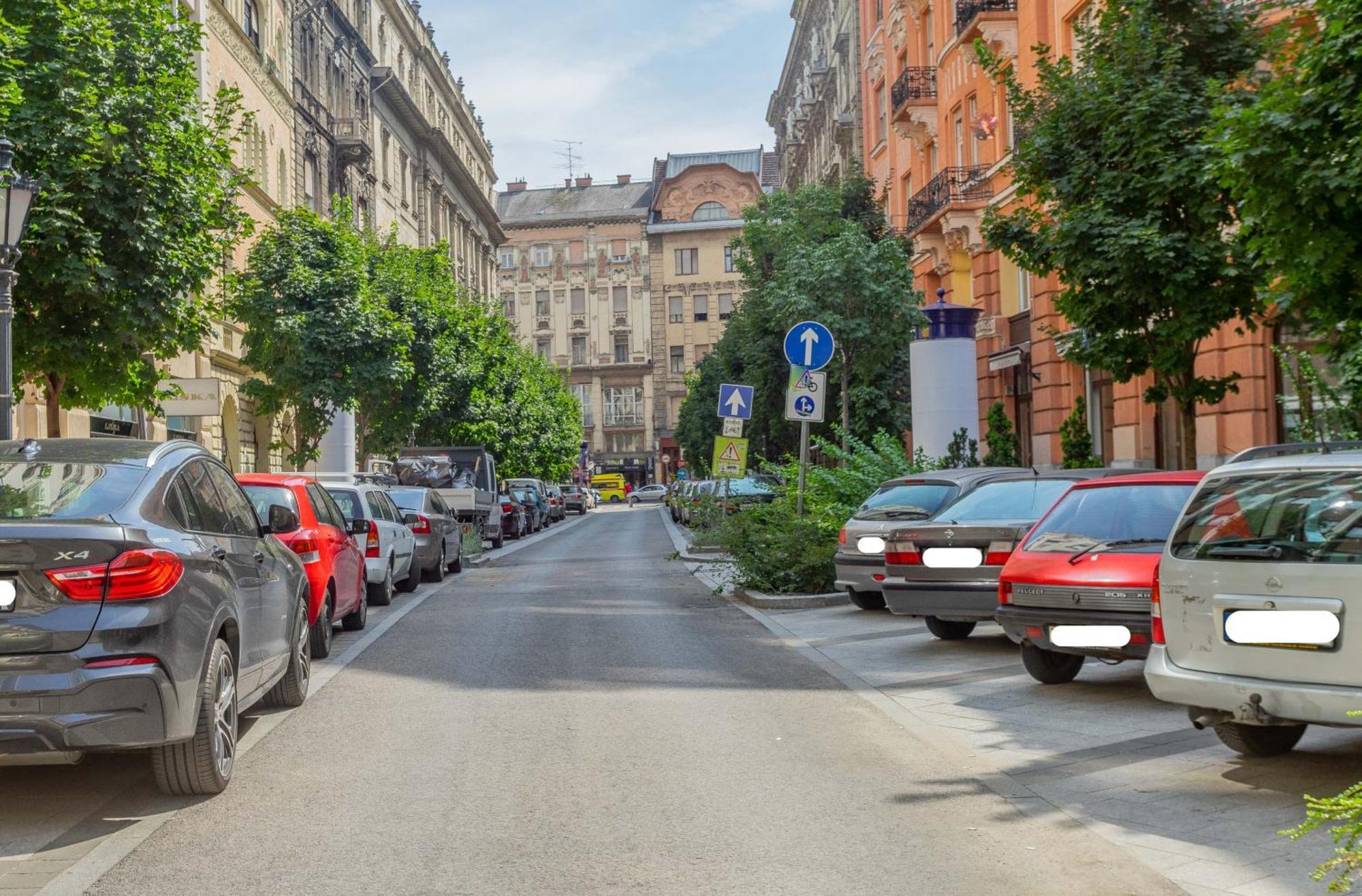Downtown Apartment House Blue Budapest Bagian luar foto